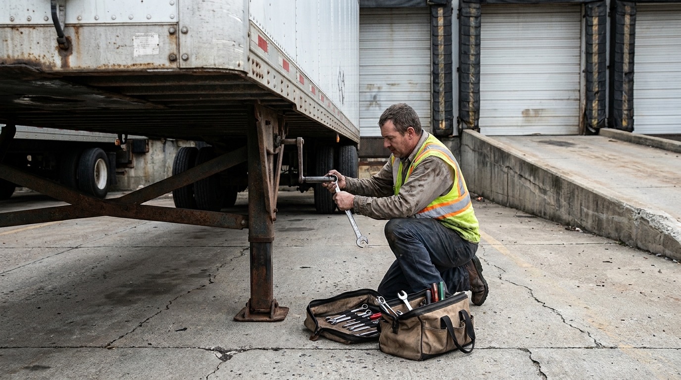 Backing a Loaded Semi-Trailer Safely at a GTA Dock or Yard